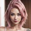 Pink AI avatar
