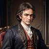 Ludwig van Beethoven Hình đại diện AI