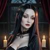 Morticia Addams Hình đại diện AI