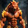 Fire Werewolf AI अवतार