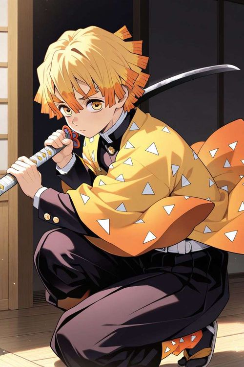 Flipped Chat AI – Chatear con Zenitsu Agatsuma