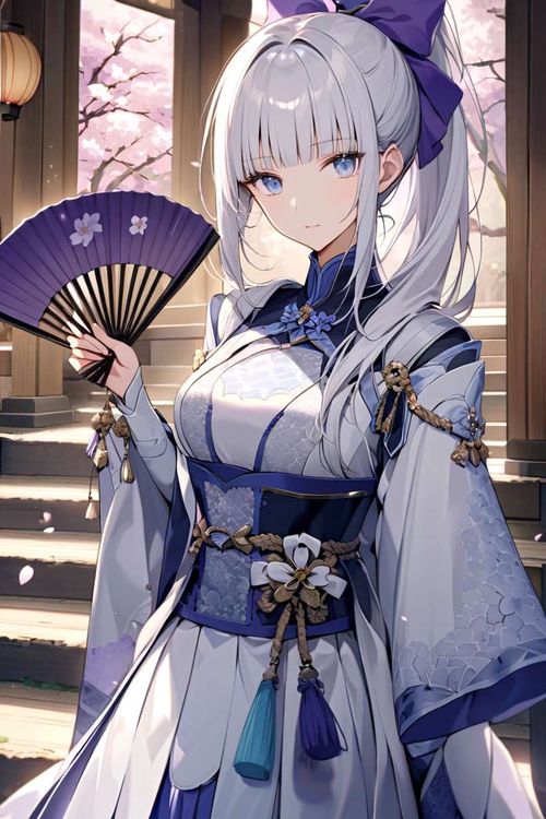 Камисато Юкине фон