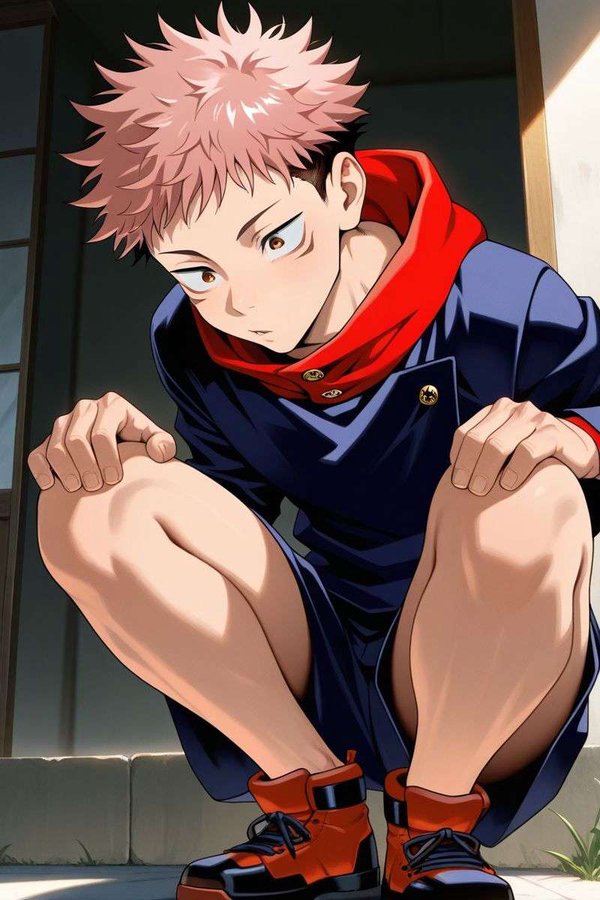 Flipped Chat AI – Chat with Yuji Itadori